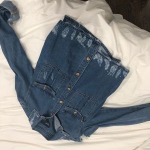 Denim shirt